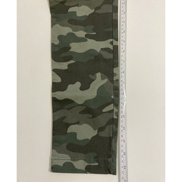 Old Navy Camo Pixie Pants Skinny Leg Green Size 0 New - Picture 6 of 6